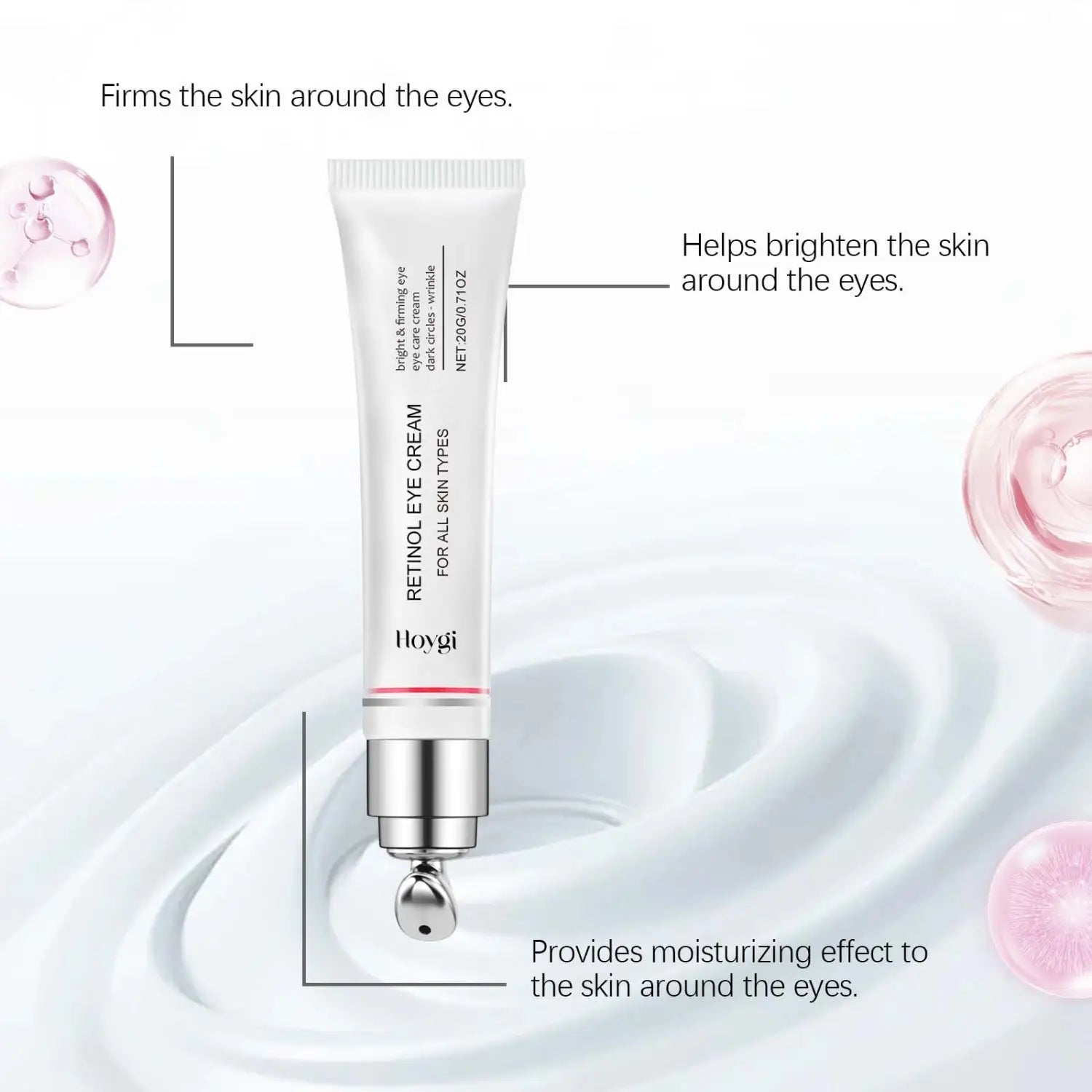 Retinooli silmakreem sügav niisutav Aasia Centella ekstraktiga