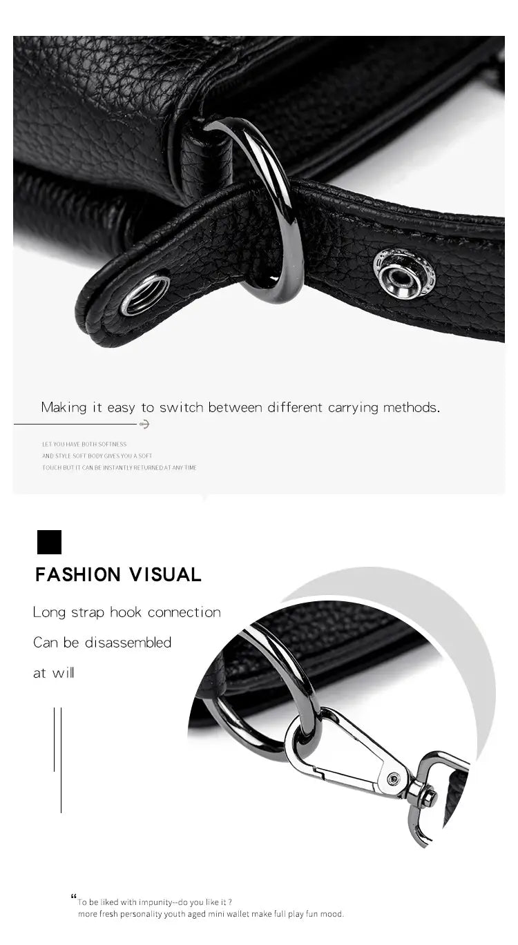 Rucsac cu valiză cu găleată din piele moale cu buzunar telefonic mai multe culori