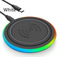 Ultra-thin Round 10W Desktop Wireless Phone Charger - Charge Like a Boss with Ultra-thin Wireless Magic