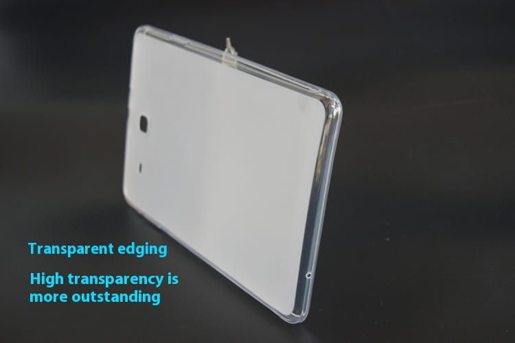 Tyhjennä silikoni TPU -puhelinkotelo Slim Suojaaja iskunkestävä kansi