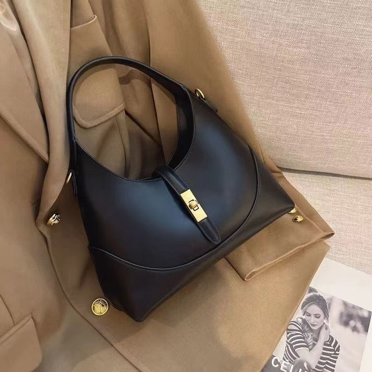 Synthetic Leather Shoulder Messenger Bag for Commute and Hand