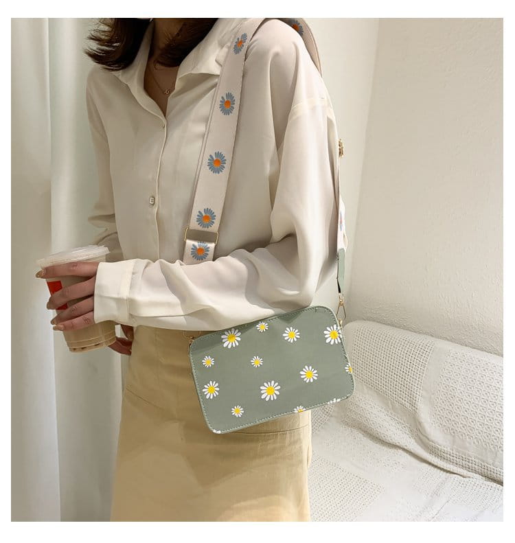 Crossbody PU -Leder -Umhängetasche für Frauen mit verstellbarem Riemen mehrfarbig