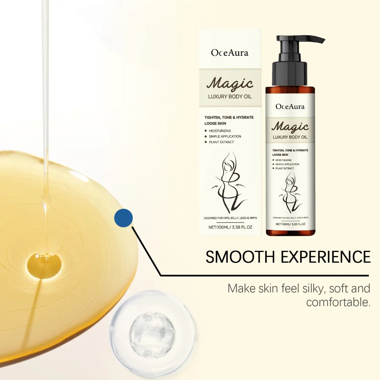 Hydrating Body Treatment Oil 100ML for All Skin Types Moisturizing Care