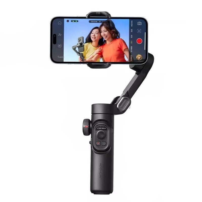 Selfie Three-axis Anti-shake Hand-held Tripod Head Mobile Phone Stabilizer