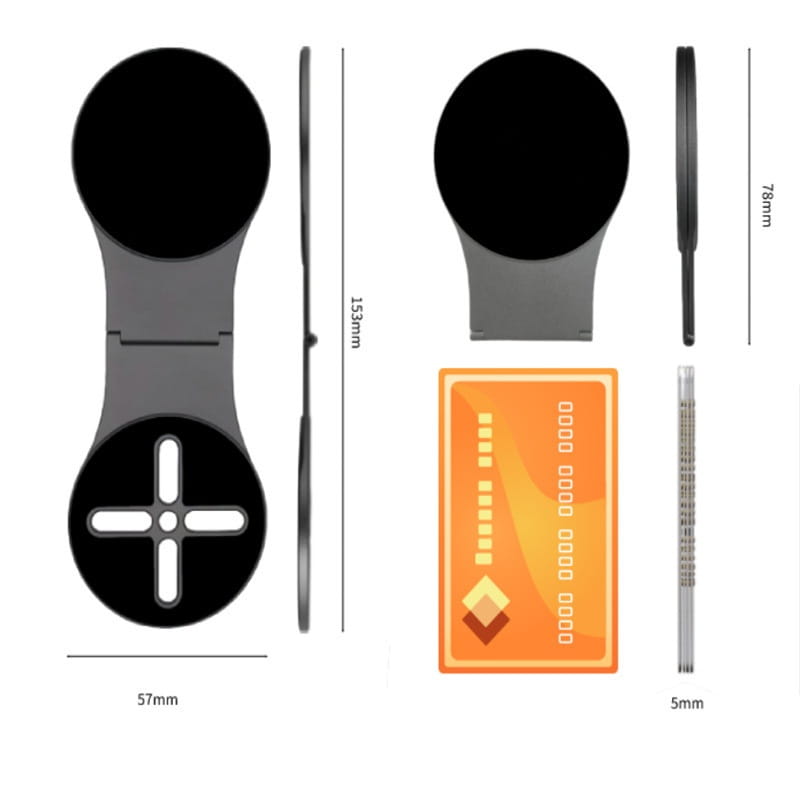 Folding Magnetic Bracket Desktop for Suspension Screen and Display