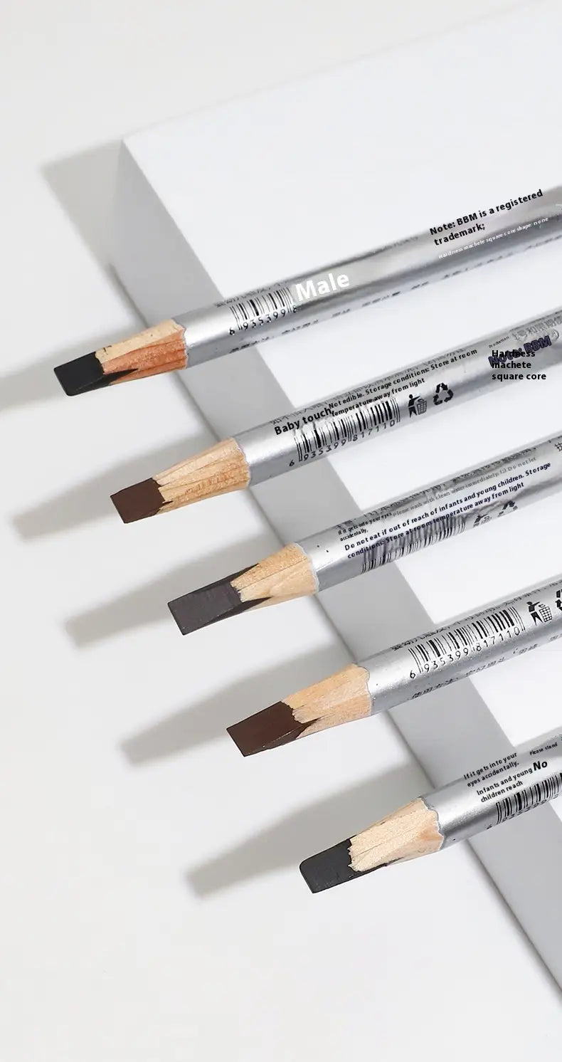 Multicolor Eyebrow Pencil for Natural Brows Waterproof Long-lasting Makeup