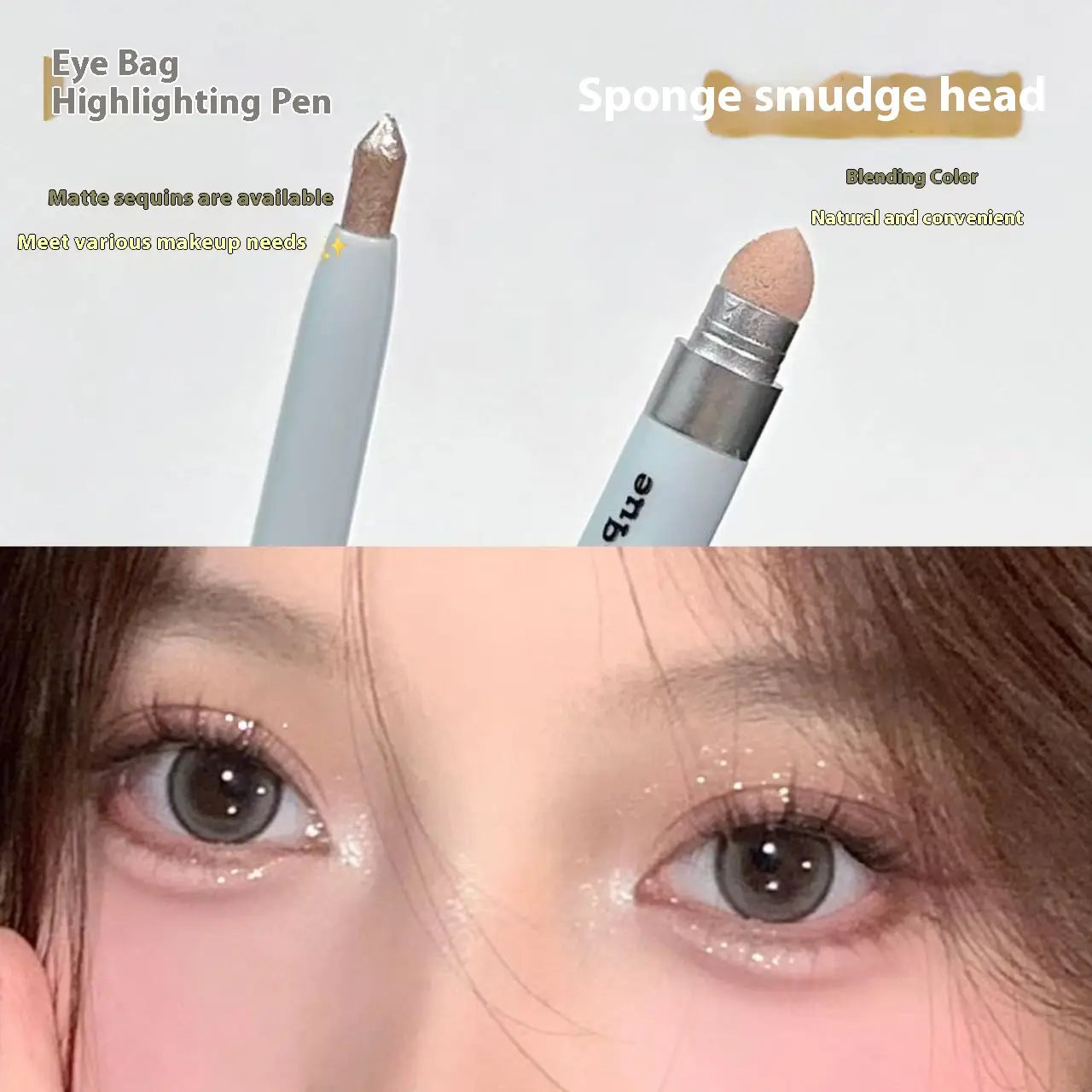 Variety of Eye Shadow Colors in Beige Pink Gold Purple and More