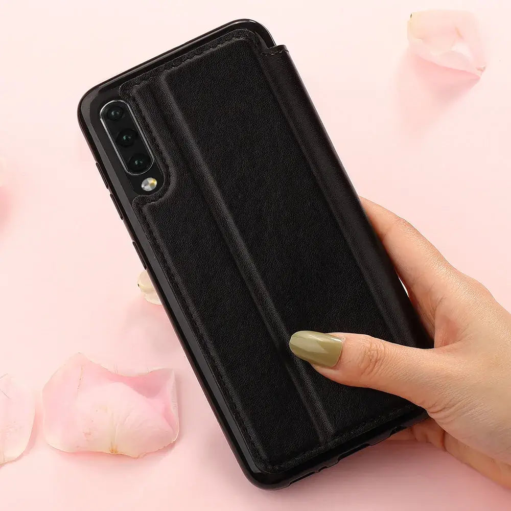 Crown Card Leather Case for Samsung Phone Case