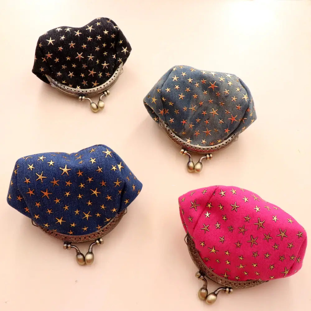 United States Coin Purse with Floral Lining for Women CHF Stylish Storage