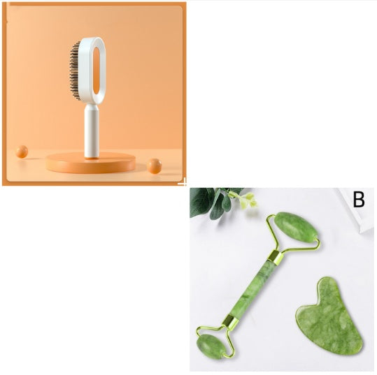 3D Air Cushion Hair Brush for Gentle Cleaning and Reducing Loss - Teleplus cleaning hair brush loss airbag