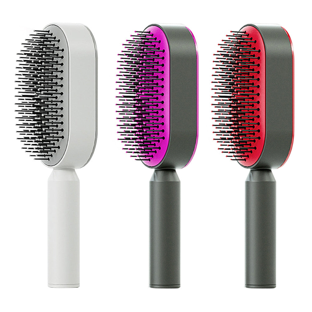 3D Air Cushion Hair Brush for Gentle Cleaning and Reducing Loss - Teleplus cleaning hair brush loss airbag