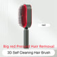 3D Air Cushion Hair Brush for Gentle Cleaning and Reducing Loss - Teleplus cleaning hair brush loss airbag