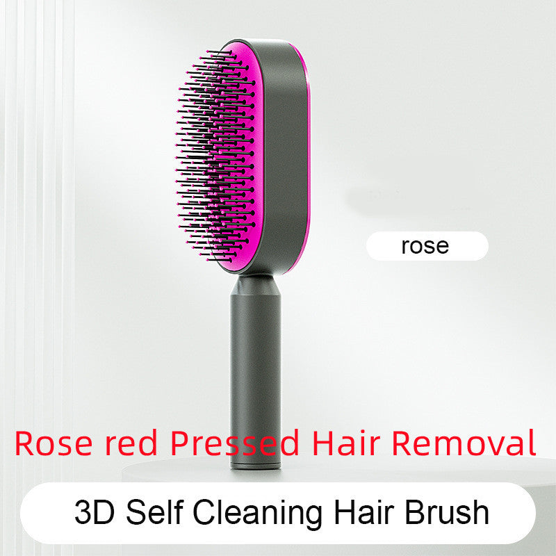 3D Air Cushion Hair Brush for Gentle Cleaning and Reducing Loss - Teleplus cleaning hair brush loss airbag