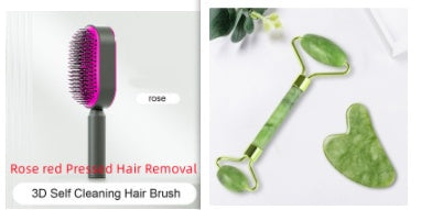 3D Air Cushion Hair Brush for Gentle Cleaning and Reducing Loss - Teleplus cleaning hair brush loss airbag