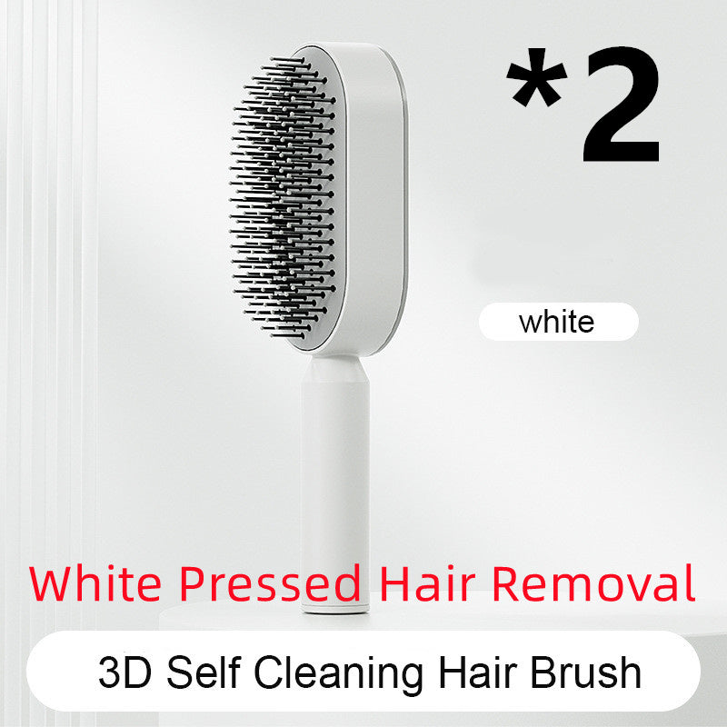 3D Air Cushion Hair Brush for Gentle Cleaning and Reducing Loss - Teleplus cleaning hair brush loss airbag