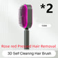 3D Air Cushion Hair Brush for Gentle Cleaning and Reducing Loss - Teleplus cleaning hair brush loss airbag