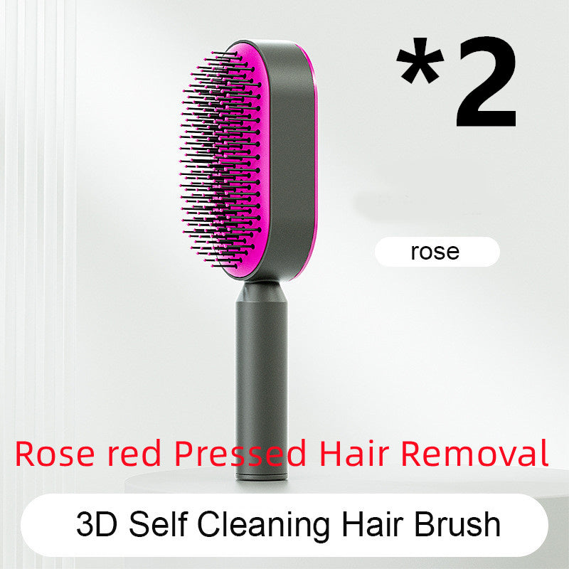 3D Air Cushion Hair Brush for Gentle Cleaning and Reducing Loss - Teleplus cleaning hair brush loss airbag