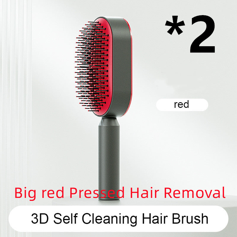 3D Air Cushion Hair Brush for Gentle Cleaning and Reducing Loss - Teleplus cleaning hair brush loss airbag