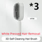 3D Air Cushion Hair Brush for Gentle Cleaning and Reducing Loss - Teleplus cleaning hair brush loss airbag