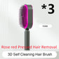 3D Air Cushion Hair Brush for Gentle Cleaning and Reducing Loss - Teleplus cleaning hair brush loss airbag