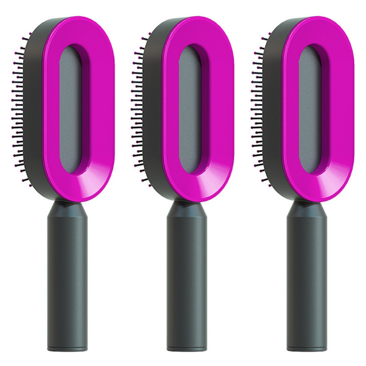 3D Air Cushion Hair Brush for Gentle Cleaning and Reducing Loss - Teleplus cleaning hair brush loss airbag