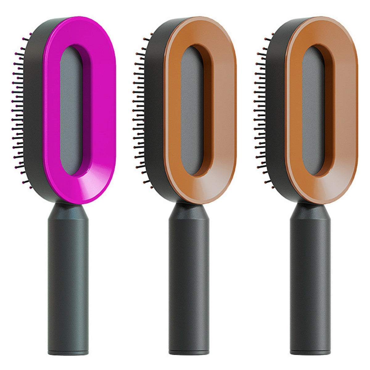 3D Air Cushion Hair Brush for Gentle Cleaning and Reducing Loss - Teleplus cleaning hair brush loss airbag
