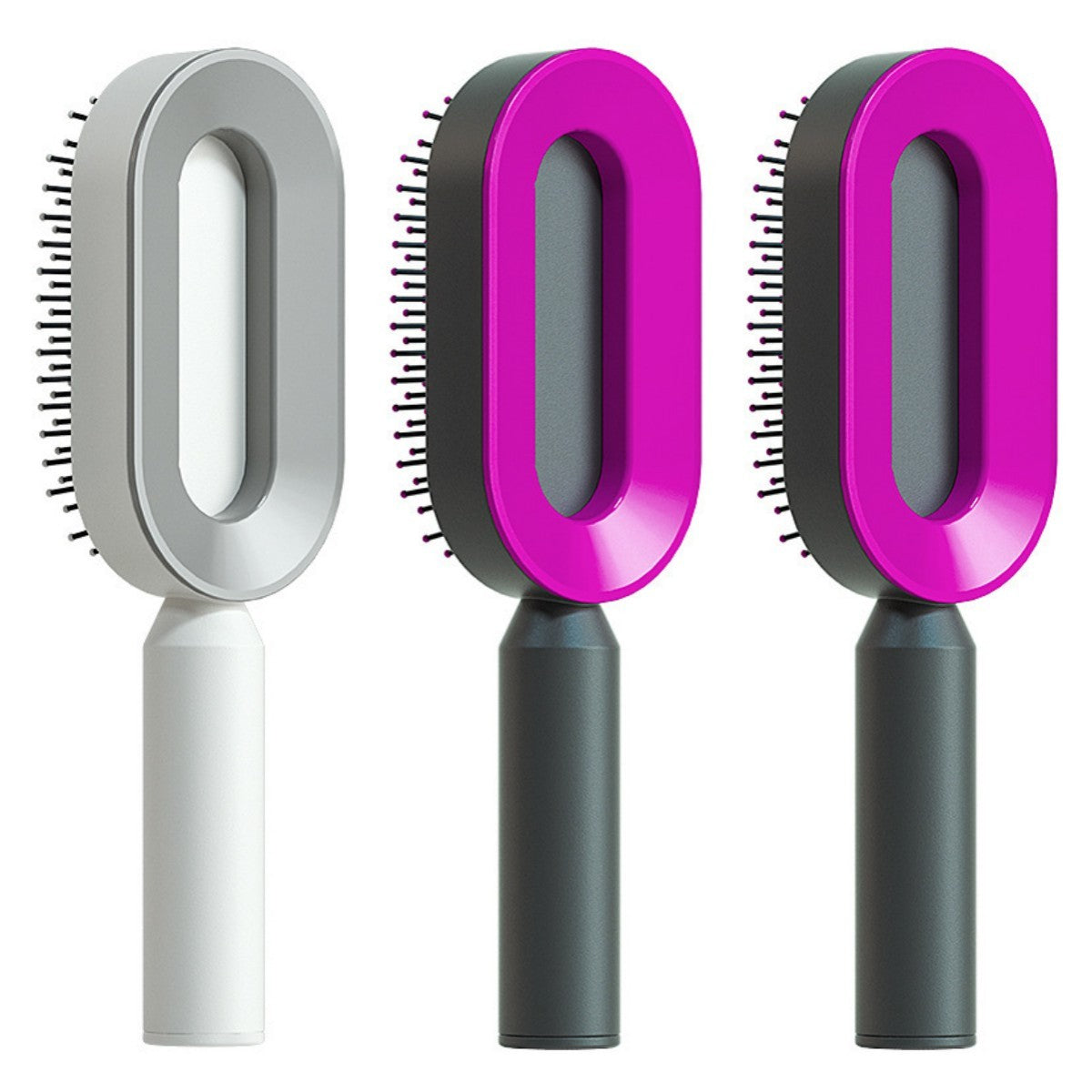 3D Air Cushion Hair Brush for Gentle Cleaning and Reducing Loss - Teleplus cleaning hair brush loss airbag