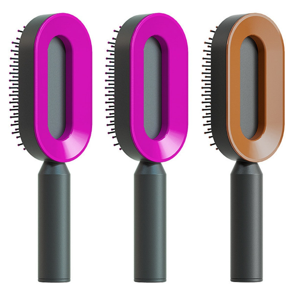 3D Air Cushion Hair Brush for Gentle Cleaning and Reducing Loss - Teleplus cleaning hair brush loss airbag