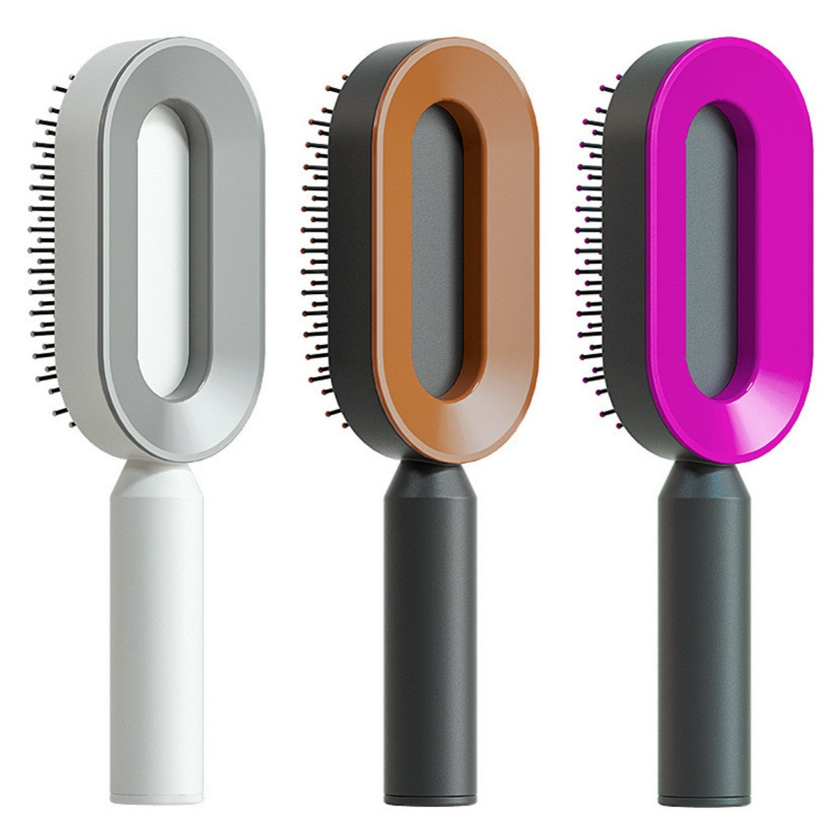 3D Air Cushion Hair Brush for Gentle Cleaning and Reducing Loss - Teleplus cleaning hair brush loss airbag