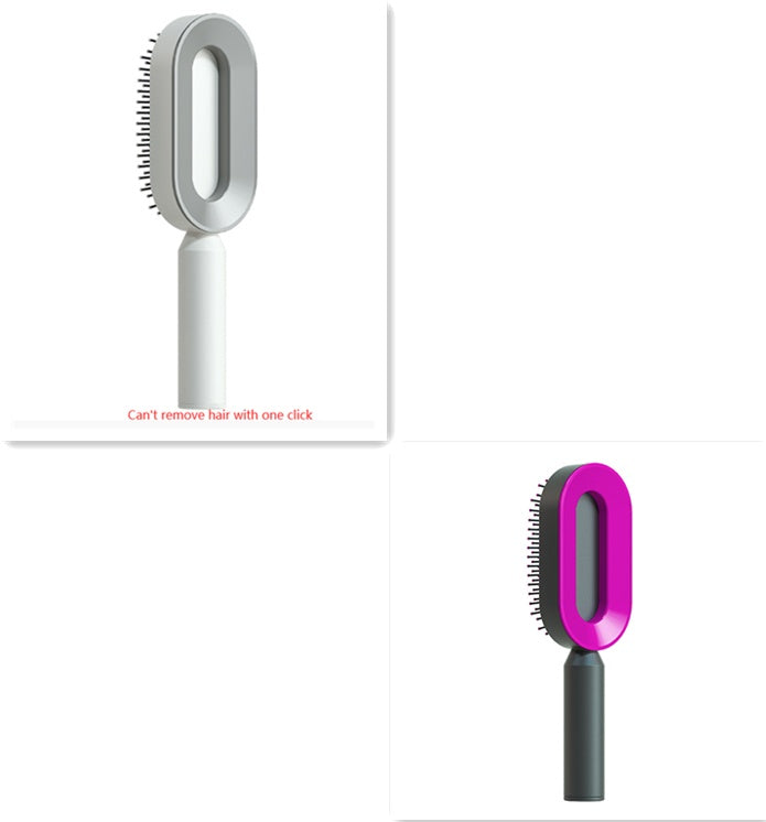3D Air Cushion Hair Brush for Gentle Cleaning and Reducing Loss - Teleplus cleaning hair brush loss airbag