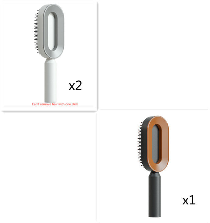 3D Air Cushion Hair Brush for Gentle Cleaning and Reducing Loss - Teleplus cleaning hair brush loss airbag