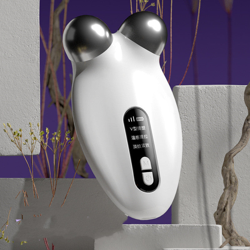 Micro Current Roller EMS Facial Slimming Device for Wrinkle Reduction - Vanishing with 3D Magic roller ems micro current