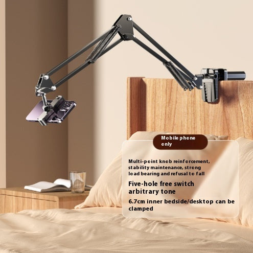 Applicable To IPad Mobile Phone Lazy Person Bracket Tablet Bedside Cantilever Desktop Live Streaming Shooting Bed