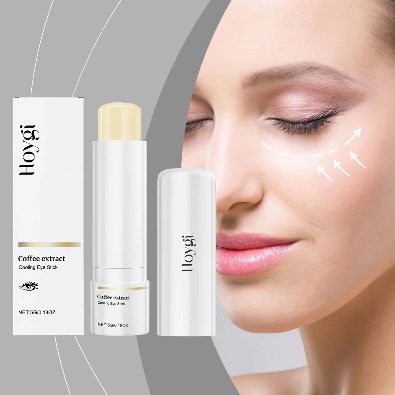 Eye Cream Stick for Firm Skin Light and Reducing Lines