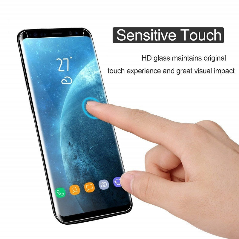 3DAllglue Tempered Glass Is Suitable Protector Full Protective Film - 3DAllglue Tempered Glass Protector for S8 S9 Note