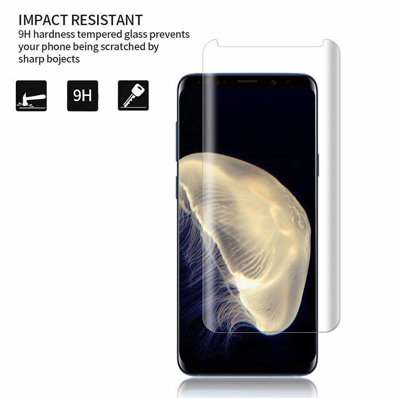 3DAllglue Tempered Glass Is Suitable Protector Full Protective Film - 3DAllglue Tempered Glass Protector for S8 S9 Note