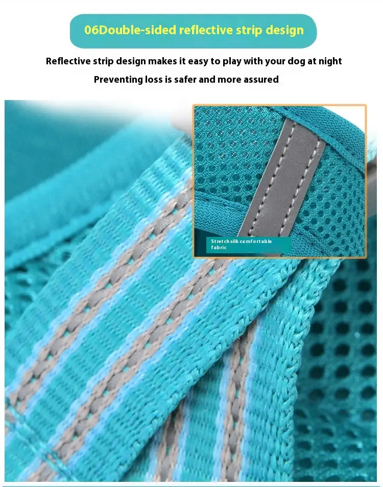 Macska kitörő biztonsági gallér hálószalaggal és kézi kötéllel több színben