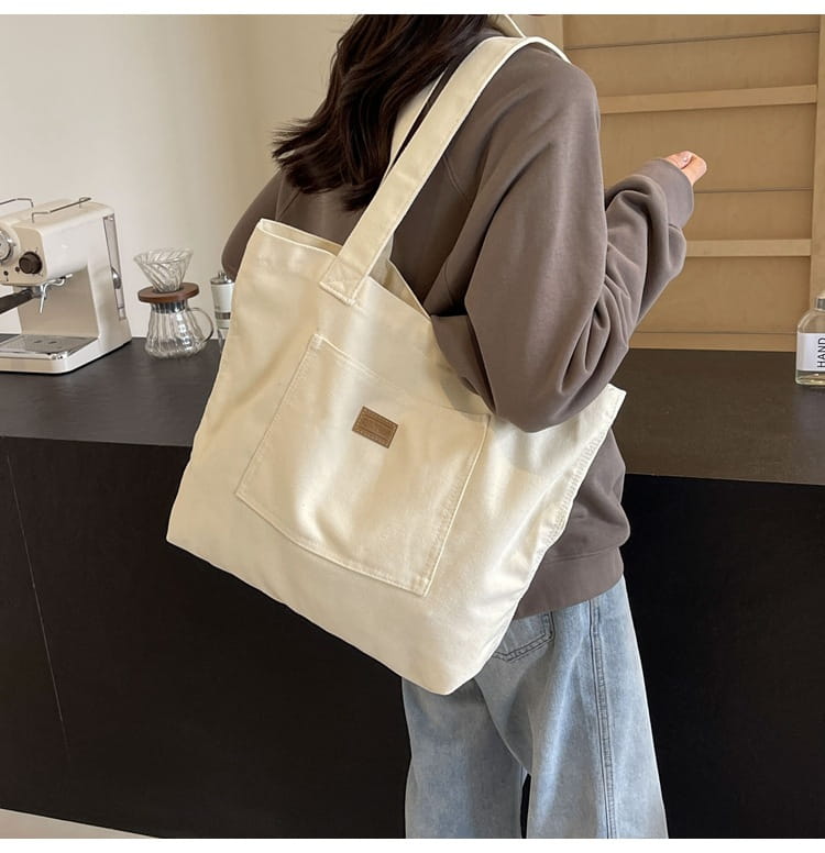 Sac vertical carré de valise de voyage en toile avec organisateur d'emballage à fermeture éclair