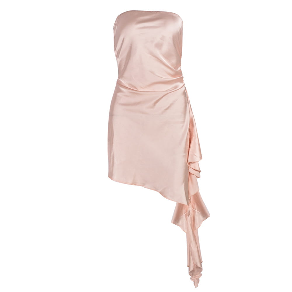 Artima cor de cintura rosa com mangas dobráveis para mulheres em tamanhos asiáticos