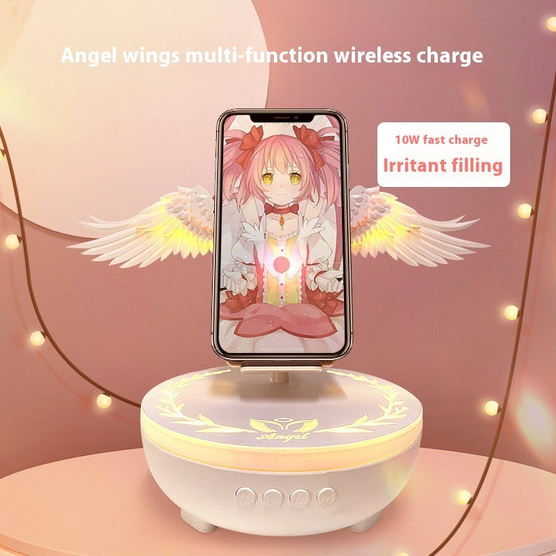 Speaker Wireless Charger Creative Mobile Phone Fast Charging - Charge Fast and Groove with This Wireless Charger