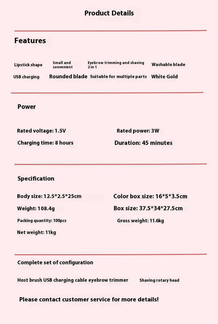 Szőreltávolító eszköz elektromos borotva arctisztító adatkábelrel