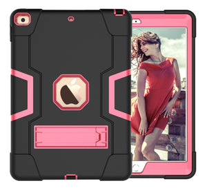 Silicone Stand 3-in-1 Tablet Cover Drop-Proof Case - Tablet Armor for iPad Air and Mini Daredevils