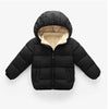 Cappotto in pelle di agnello per bambini  - Nero A