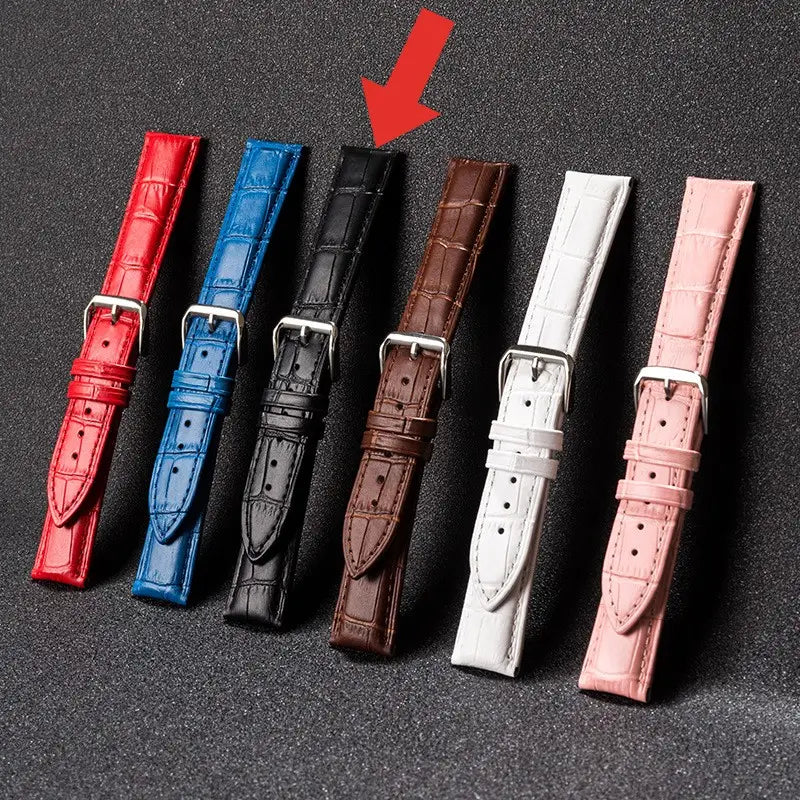 Strap Plain Bamboo Groove Leather