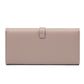 Long Metal Buckle Simple Tri-fold Clutch - Long Metal Buckle Clutch for Fashionably Forgetful