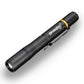 3W Black Battery Light Flashlight White Yellow with Aluminum Alloy Key Chain - Teleplus Strong strong light flashlight