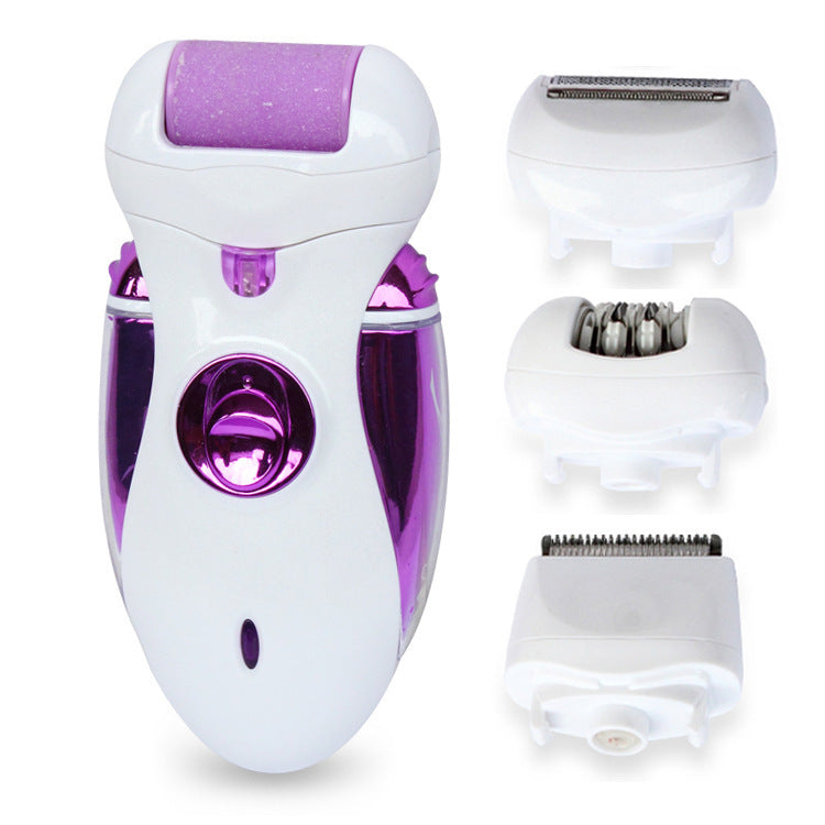 4 In 1 Rechargeable Shaving Foot Grinder Electric Hair Clipper - Rechargeable Shaving Foot Grinder for Happy Feet