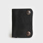 Men’s High-end Short Wallet Buckle Top Layer Cowhide - Cowhide Wallet That’s Short on Size Big on Style