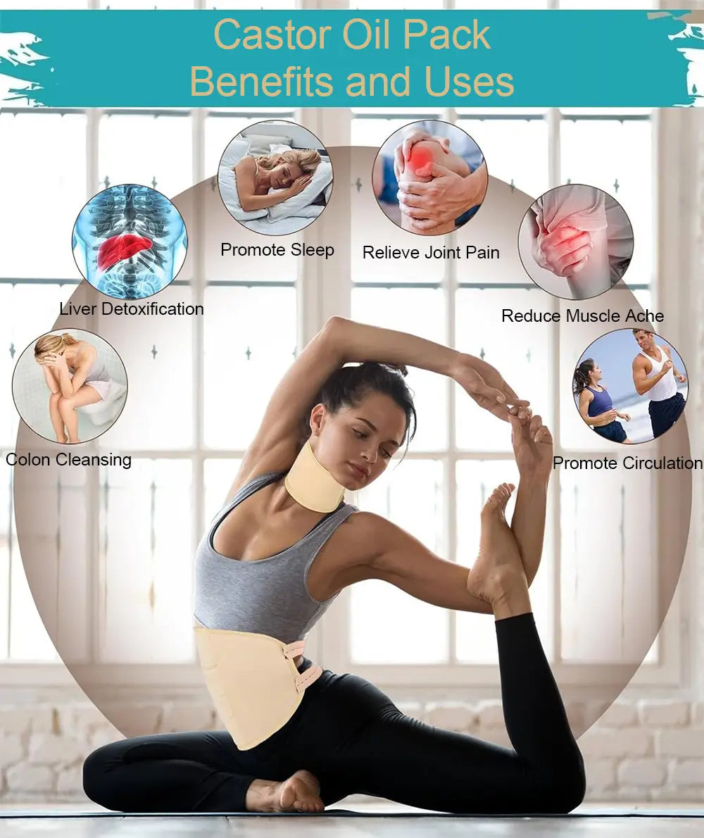 Hydratant cosmétique à l'huile de ricin 237 ml pour les soins de la peau et des cheveux