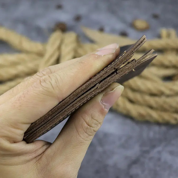 Premium Leather Money Clip for Men and Women in the United States CHF